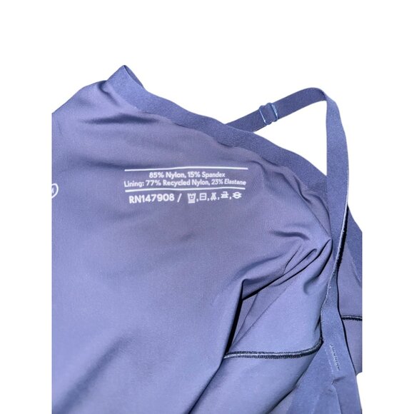 Outdoor Voices Navy Racerback Exercise Dress With Built-In Shorts Size M - Picture 7 of 7